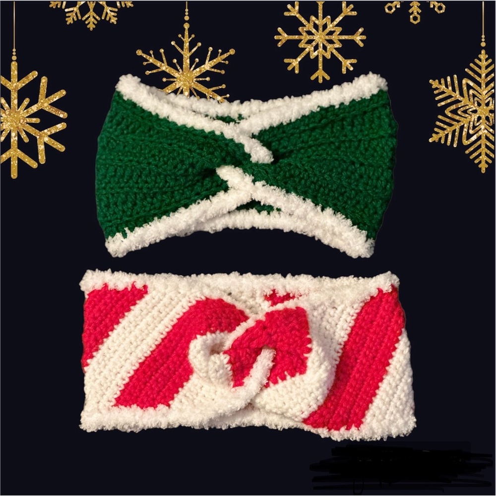 Holiday Crochet Ear Warmers